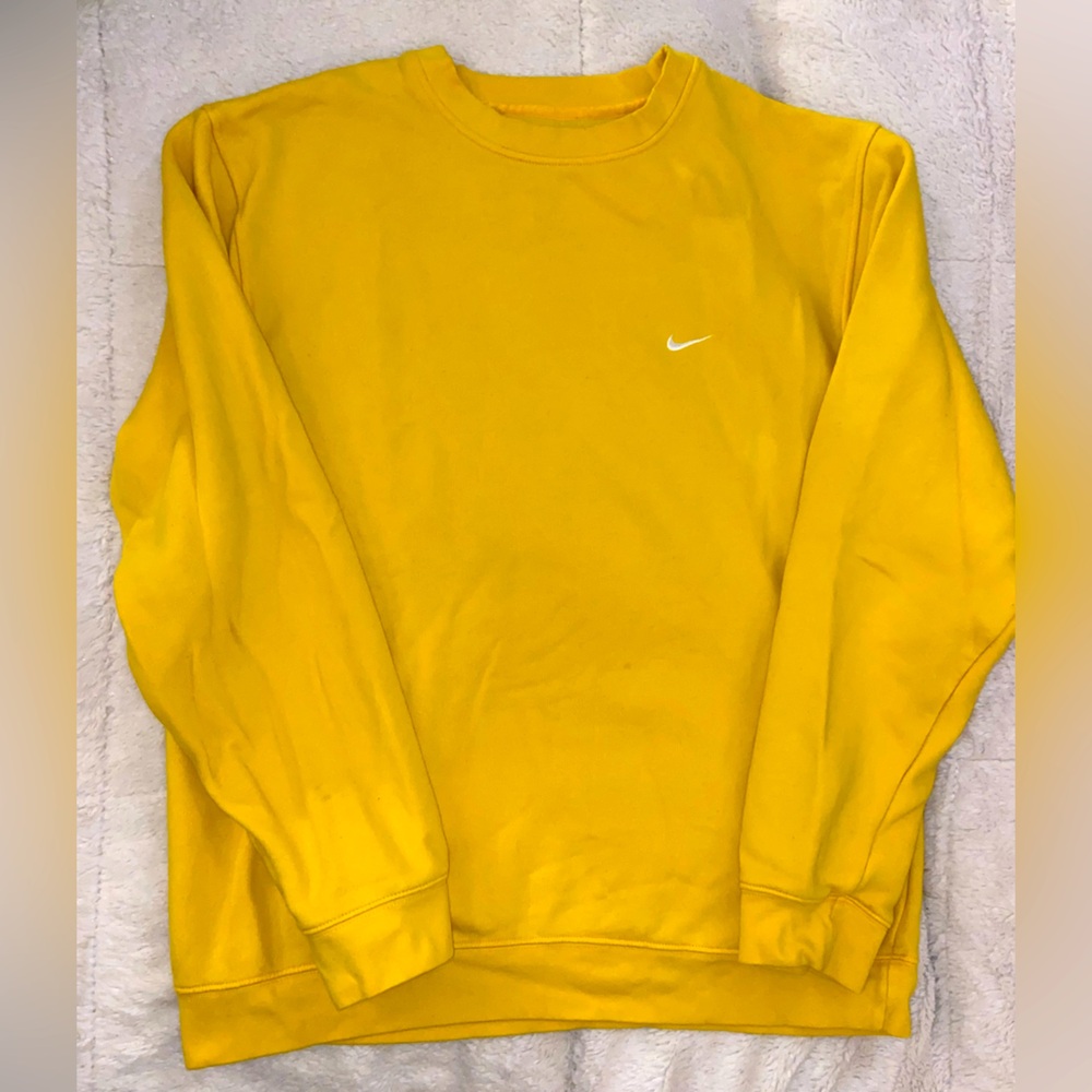 Yellow Nike Crewneck